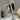 LED Vanity Mirror Smart Touch Rechargeable Foldable Makeup Mirror with dual panels and edge-lit LEDs.