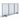 Grey adjustable wooden dog gate