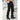Mens Black Stretchy Cargo Work Pants Comfort Durability - stretchy fabric, elastic waist, rugged cargo pockets.