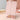 LED Vanity Mirror Smart Touch Rechargeable Foldable Makeup Mirror with pink quilted dual panels.