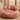 LuxLounge Dog Bed - Cuddler Lounger Paw Shaped plush pink paw-shaped cuddler for cat or small dog