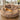 LuxLounge Dog Bed - Cuddler Lounger Paw Shaped brown plush paw lounger with corgi resting by sunny window