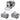 Cat Carrier with Wheels Large Foldable Bag gray wheeled pet trolley with cat, mesh panels and telescoping handle