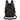 Tactical Backpack 45L  Hiking Gym Survival Bag black rear view with padded mesh back and adjustable shoulder and waist straps