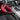 Universal AntiTheft Steering Wheel Lock Car Security red fabric wrap secures steering wheel inside car.