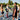 Four friends enjoy the outdoors with a 4 person Pickleball Paddle Set, perfect for fun and competitive play.