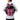 London 13th September Backpack - All Day Carry pink plaid tactical backpack with UK flag patch.