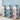 Rotating Bookshelf Storage Organizer - pastel blue variant, stores kids' books; Origin Guangdong, China.
