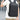 Black nylon Laptop Backpack Lightweight Expandable Durable with front zip pocket on model's back