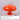 Modern Mushroom Table Lamp Bright Orange LED USB – orange plastic mushroom lamp with USB plug and infinity dimming.