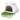 Covered Cat Litter Box Large High Sided AntiSplash white-green enclosed box with pull-out tray, flip door and top handle