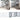 Large 3/4 Panels Folding Door Divider Safety Barrier Pet Gate Freestanding Wooden Dog Fence Safety Barrier Divider 140x60.5cm Grey/White LIFELOOK