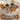 LuxLounge Dog Bed - Cuddler Lounger Paw Shaped gray fluffy paw lounger with smiling corgi, LuxLounge