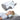 Butterfly-shaped memory foam neck pillow for orthopedic support, pain relief, and cervical alignment.