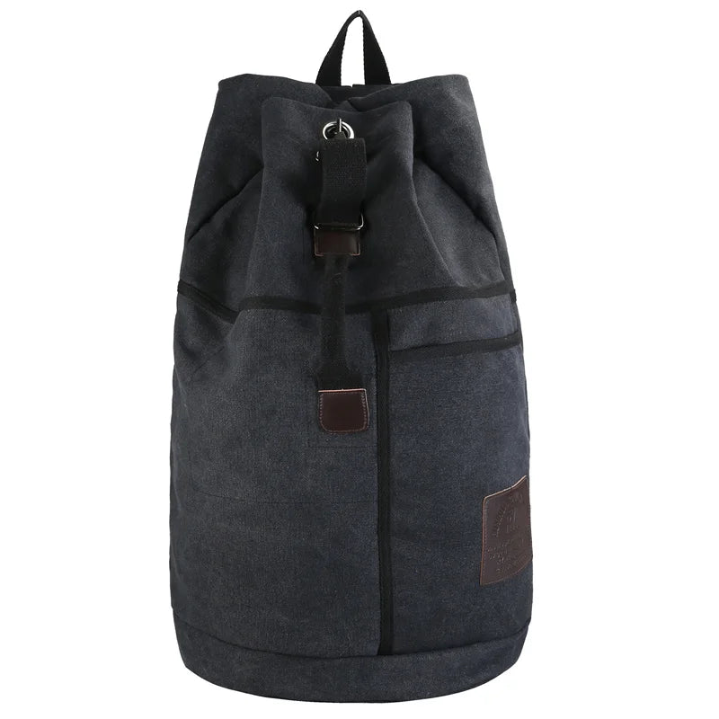 Sport Large Capacity Travel Backpacks Male Luggage Canvas Bucket Shoulder Bag Man Hiking Duffle Bags Men Rucksack Outdoor