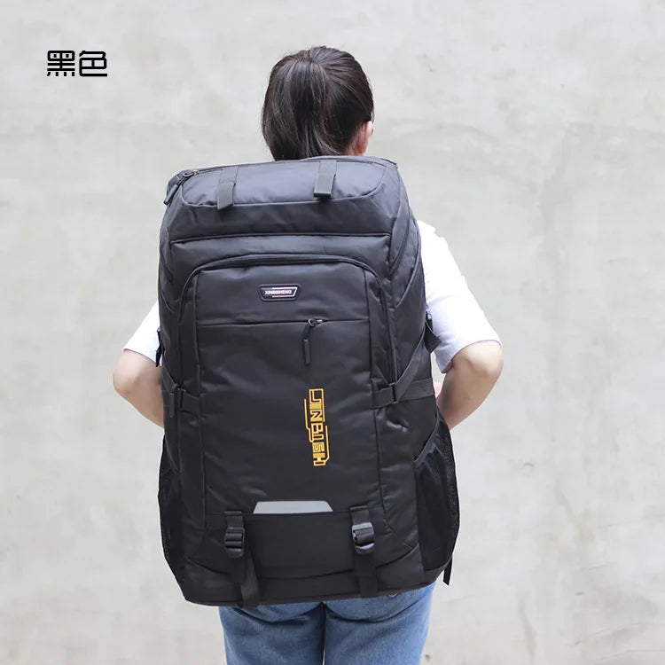 80L 50L Men's Outdoor Backpack Climbing Travel Rucksack Sports Camping Hiking Backpack School Bag Pack For Male Female Women