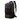 EverTrail 50L Hiking Backpack Durable USB Powered Travel Ready, black roll-top backpack with external USB charging port
