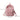 Personalized Corken Backpack Custom Name Lightweight Design pink corduroy backpack with front pocket and durable polyester.