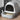 Covered Cat Litter Box Large High Sided AntiSplash with scooper and pull-out tray filled with pellet litter
