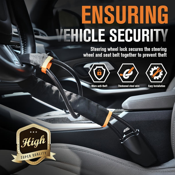 Universal AntiTheft Steering Wheel Lock  Car Security