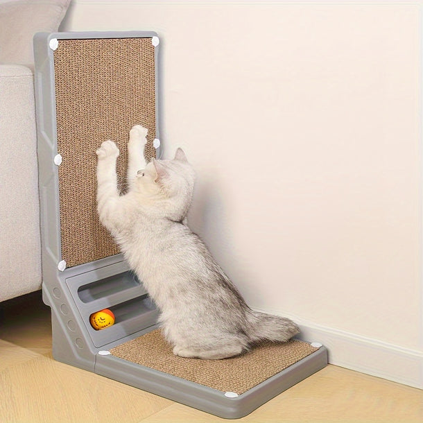 Cat Scratching Post Tree  Large Grey Scratcher