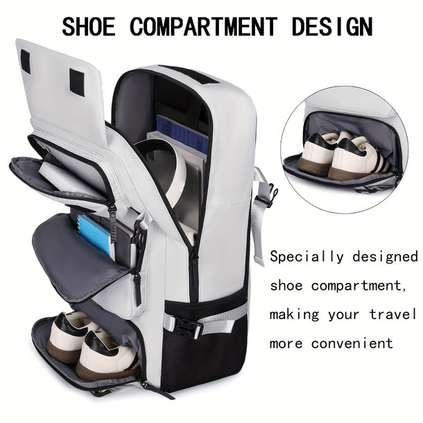Mens Travel Backpack Laptop Bag 17 Inch