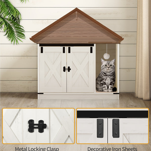 Cat Litter Box Cabinet  Hidden Furniture