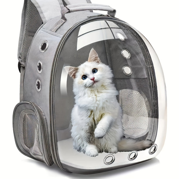 Cat Carrier  Pet Travel Bag With Transparent Window