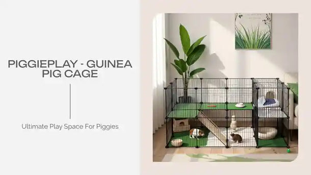 PiggiePlay - Guinea Pig Cage by@Outfy